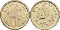 Spanien 5 Pesetas Aragon -