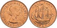 Großbritannien Half Penny Queen Elizabeth II. -