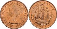 Großbritannien Half Penny Queen Elizabeth II. -