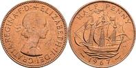 Großbritannien Half Penny Queen Elizabeth II. -