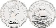 Kanada, Elizabeth II. 1 Dollar Handelsschiff Griffon -