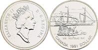 Kanada, Elizabeth II. 1 Dollar 175 Jahre Dampfschifffahrt am Ontariosee -