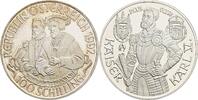 Österreich, 2. Republik 100 Schilling Millenium Serie / Karl V. -