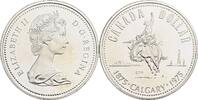 Kanada, Elizabeth II. 1 Dollar 100 Jahre Stadt Calgary -