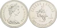 Kanada, Elizabeth II. 1 Dollar 100 Jahre Stadt Calgary -