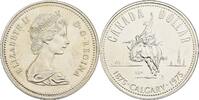 Kanada, Elizabeth II. 1 Dollar 100 Jahre Stadt Calgary -