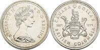 Kanada, Elizabeth II. 1 Dollar 100 Jahre Bundesstaat British Columbia -