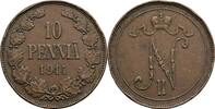 Finnland Großfürstentum (1809-1917) 10 Penniä 1914 Nikolaj II. 1894-1917... 6,00 EUR  plus 10,00 EUR verzending