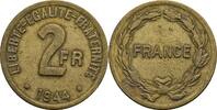 Frankreich 2 Francs Provisorische Regierung 1944-1947 -