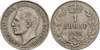 Königreich Jugoslawien 1 Dinar Alexander I. 1921-1934 -