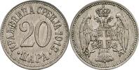 Königreich Serbien 20 Para Peter I. 1903-1918 -