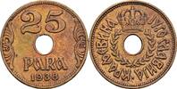 Königreich Jugoslawien 25 Para Peter II. 1934-1943 -