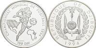 Dschibuti 100 Francs Fussball WM USA 1994 -