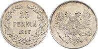 Finnland Großfürstentum 25 Penniä Nikolaj II. 1894-1917 -