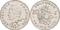 Tahiti/Französisch Polynesien 20 Francs -