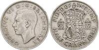 Großbritannien Half Crown George VI. -