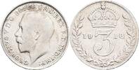 Großbritannien 3 Pence George V. 1910-1936 -