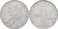 Vatikan 100 Lire Papst Pius XII. -