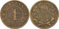 Dänemark 1 Skilling Rigsmont Friedrich VII. 1848-1863 -
