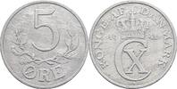 Dänemark 5 Öre Christian X. 1912-1947 -