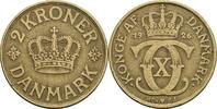 Dänemark 2 Kroner Christian X. 1912-1947 -