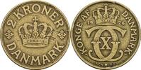 Dänemark 2 Kroner Christian X. 1912-1947 -
