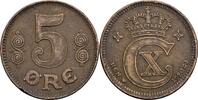 Dänemark 5 Öre Christian X. 1912-1947 -