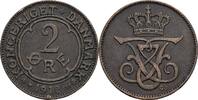 Dänemark 2 Öre Frederik VIII. 1906-1912 -