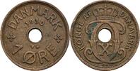 Dänemark 1 Öre Christian X. 1912-1947 -