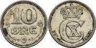 Dänemark 10 Öre Christian X. 1912-1947 -