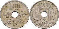 Dänemark 10 Öre Christian X. 1912-1947 -