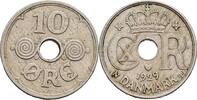 Dänemark 10 Öre Christian X. 1912-1947 -