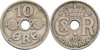 Dänemark 10 Öre Christian X. 1912-1947 -