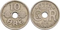 Dänemark 10 Öre Christian X. 1912-1947 -