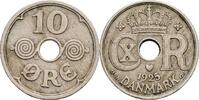 Dänemark 10 Öre Christian X. 1912-1947 -