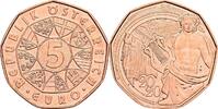 Österreich, 2. Republik 5 Euro Neujahrsmünze -
