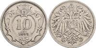 Kaisertum Österreich 10 Heller Franz Joseph I. 1848-1916 -