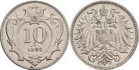 Kaisertum Österreich 10 Heller Franz Joseph I. 1848-1916 -
