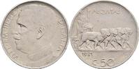 Italien 50 Centesimi 1921 Vittorio Emanuele III. s/ss 2,50 EUR  plus 10,00 EUR verzending