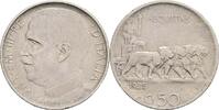 Italien 50 Centesimi 1925 Vittorio Emanuele III. s/ss 2,50 EUR  plus 10,00 EUR verzending