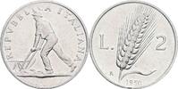 Italien 2 Lire 1950 VF Rf.
