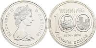 Kanada 1 Dollar 100 Jahre Stadt Winnipeg -