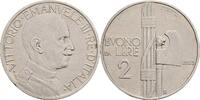 Italien 2 Lire Vittorio Emmanuele III. -