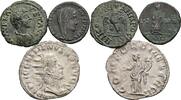 ROM Antoninian+Bronzemünze+Follis Lot 3 Stück -