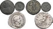ROM Antoninian+Bronzemünze+Follis Lot 3 Stück -