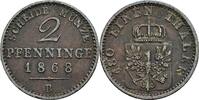 Preussen 2 Pfennige Wilhelm I. 1861-1888 -