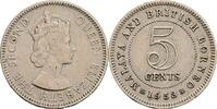 Malaya und Britisch Borneo 5 Cents Elizabeth II. -