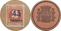 Spanien 45 Centimos Correos -