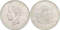 Spanien 5 Pesetas Alfonso XIII. 1886-1931 -