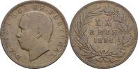 Portugal 20 Reis Luis I. 1861-1889 -